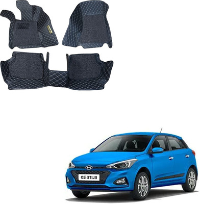 STYLE CHOICE Leatherite 7D Mat For  Hyundai Elite i20(Black)