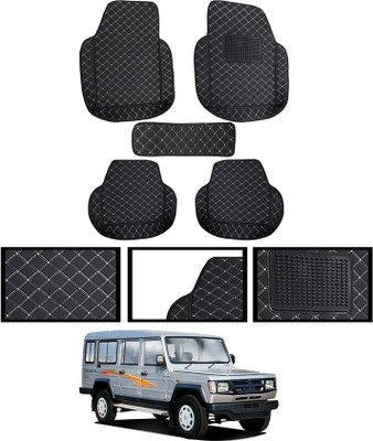 monolive Leatherite Tray Mat For  Universal For Car(Black)