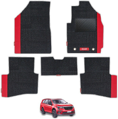elegant Polypropylene Standard Mat For  Mahindra XUV 700 (5 Seater)(Black, Red)
