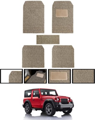 MATIES PVC Standard Mat For  Mahindra Thar(Beige)