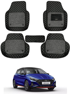 RKPSP Leatherite 7D Mat For  Hyundai Universal For Car(Black)