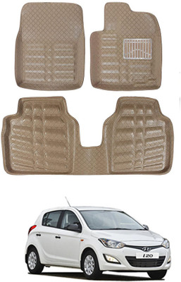 MATIES Plastic 5D Mat For  Hyundai i20(Beige)