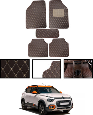 AYW Leatherite Standard Mat For  Citroen C3(Beige)