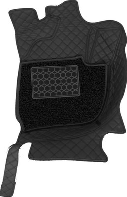 TOFIT ENTERPRISE Leatherite 7D Mat For  Honda City e-HEV(Black, Silver)