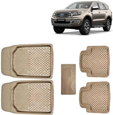 Kingsway PVC Tray Mat For  Ford Endeavour(Beige)