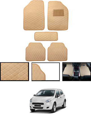 AYW Leatherite Standard Mat For  Tata Punto(Beige)