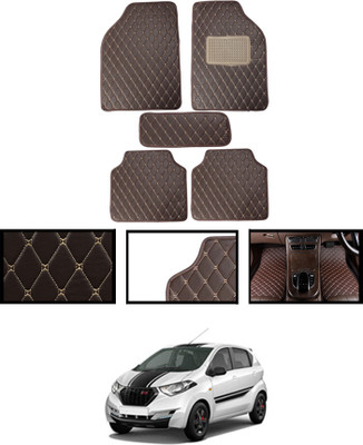 MATIES Leatherite Standard Mat For  Datsun Redi GO(Brown)