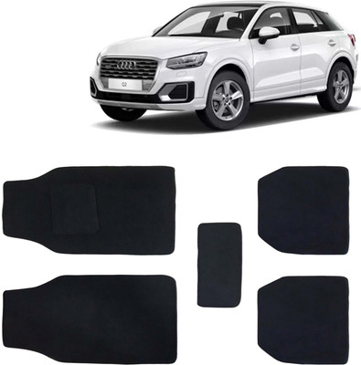 Kingsway Fabric Standard Mat For  Audi Universal For Car(Black)