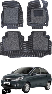 Drizon Leatherite 7D Mat For  Tata Zest(Black)
