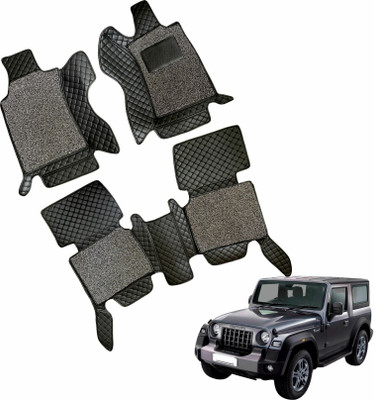 Mecarnic Leatherite 7D Mat For  Mahindra Thar(Black)