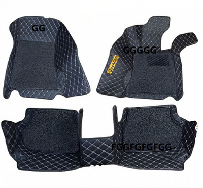Auckkien Leather 7D Mat For  Hyundai Creta(Black)