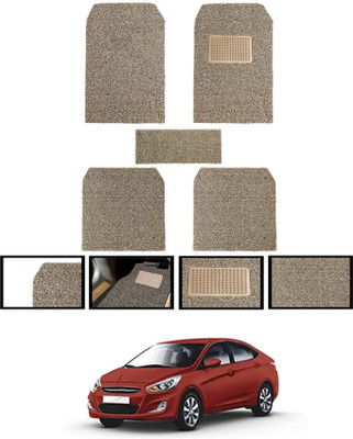 CCMM Fabric Standard Mat For  Hyundai Verna(Beige)