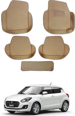 MATIES Leatherite 7D Mat For  Maruti Suzuki Swift(Beige)