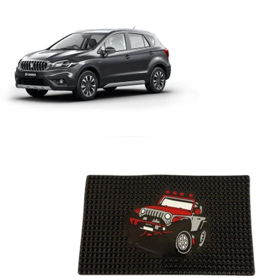ARNEJA Rubber Standard Mat For  Maruti Suzuki S-Cross(Black)