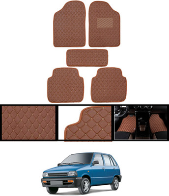 ABJD Leatherite Standard Mat For  Maruti Suzuki Universal For Car(Orange)
