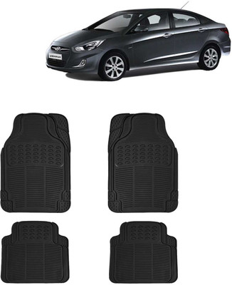 Kingsway PVC Standard Mat For  Hyundai Verna(Black)