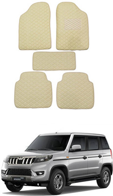 MATIES Leatherite Standard Mat For  Mahindra Bolero Neo(Beige)