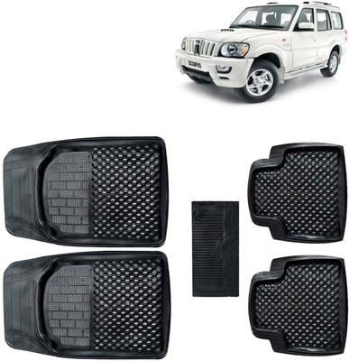 Kingsway PVC Tray Mat For  Mahindra Scorpio(Black)
