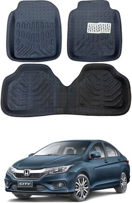 arneja trading company Polyutherine 3D Mat For  Honda City i-Vtec(Black)