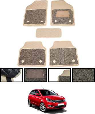 MATIES Leatherite 7D Mat For  Tata Bolt(Beige)