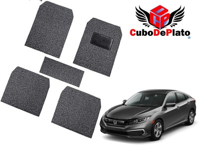 CuboDePlato PVC, Nylon Standard Mat For  Honda Civic(Grey)