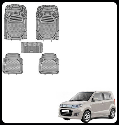SEMAPHORE PVC Standard Mat For  Maruti WagonR Stingray(Grey, White)