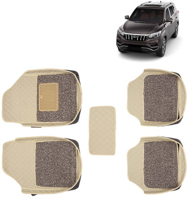 Kingsway Leatherite 7D Mat For  Mahindra Alturas G4(Beige)