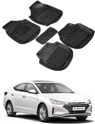 ARNEJA Leatherite 7D Mat For  Hyundai Elantra(Black)
