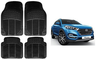 SLSHILPA Rubber Standard Mat For  Hyundai Tucson(Black)