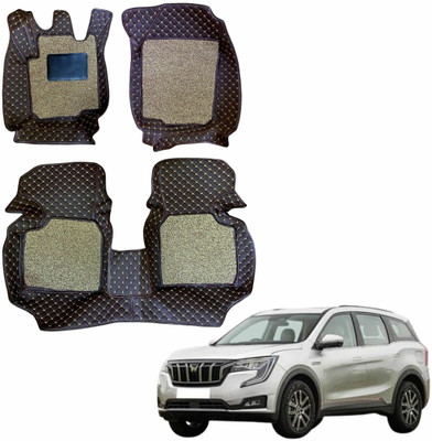 Mecarnic Leatherite 7D Mat For  Mahindra XUV 700 (7 Seater)(Brown)