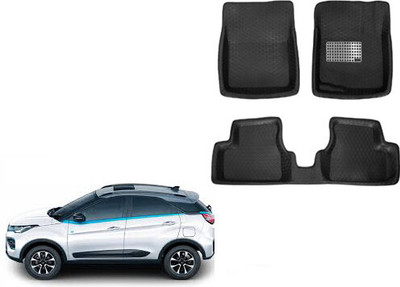 Autorepute Nylon 5D Mat For  Tata Nexon(Black)
