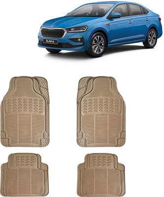 Kingsway PVC Standard Mat For  Skoda Slavia(Beige)
