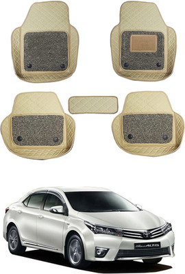 AYW Leatherite 7D Mat For  Toyota Altis(Beige)