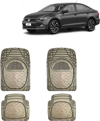 Kingsway PVC Standard Mat For  Volkswagen Virtus(Brown)