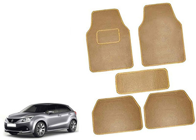 AUTO PEARL Polyester Standard Mat For  Maruti Baleno(Beige)