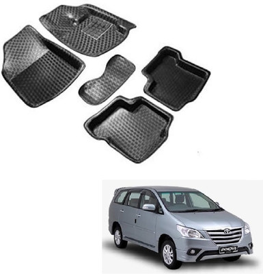 ROSHNEER ENTERPRISES PVC Tray Mat For  Toyota Innova(Black)