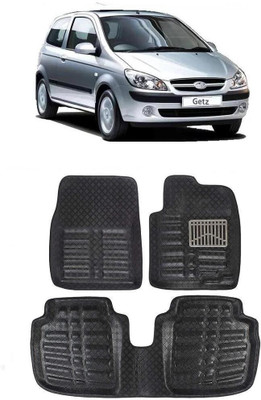 arneja trading company Polyutherine 3D Mat For  Hyundai Getz Prime(Black)