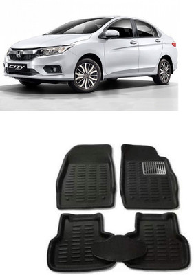 ARNEJA Polyutherine 3D Mat For  Honda City i-Dtec(Black)