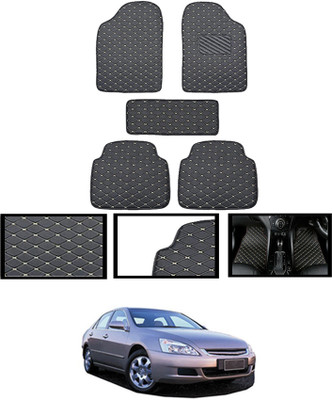 ABJD Leatherite Standard Mat For  Honda Accord(Black)