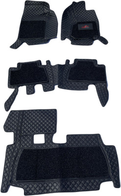 CARGRIP Leather 7D Mat For  Mahindra Scorpio N (7 Seater)(Black)
