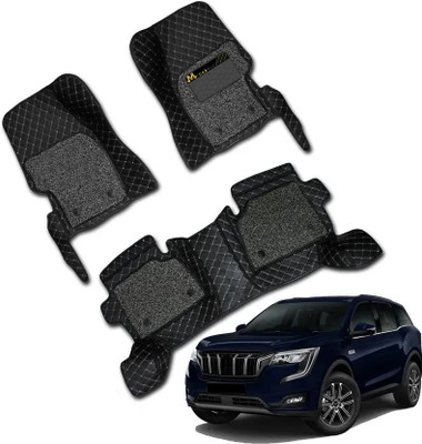 Welvis Leatherite 7D Mat For  Mahindra XUV700(Black)
