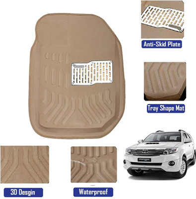 MATIES Plastic 3D Mat For  Fortuner(Beige)