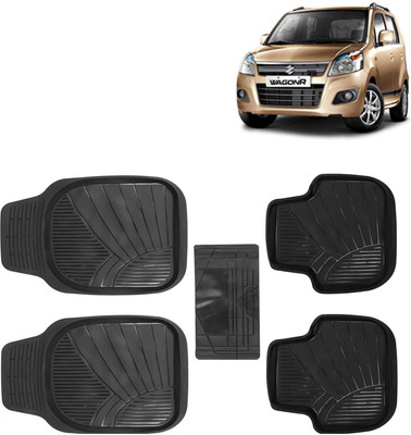 Kingsway PVC Tray Mat For  Maruti Suzuki WagonR(Black)