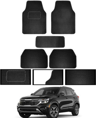MATIES Fabric Standard Mat For  Kia Seltos(Black)