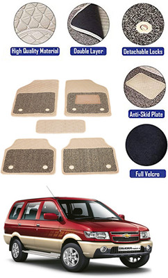 MATIES PVC 7D Mat For  Tavera(Beige)