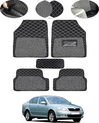 MSNP Leatherite 7D Mat For  Skoda Laura(Black)
