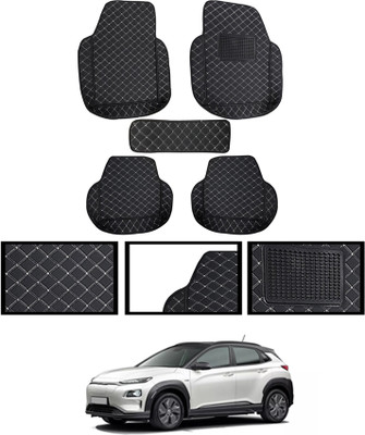 MATIES Leatherite 7D Mat For  Hyundai Universal For Car(Black)
