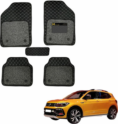 KUNTAIL Leatherite 7D Mat For  Volkswagen Taigun(Black)