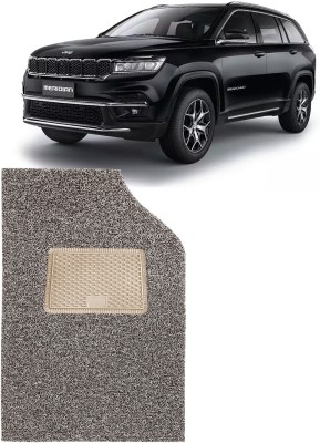 Kingsway PVC Standard Mat For  Jeep Universal For Car(Beige, Brown)