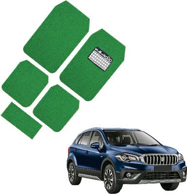 INSURE AUTOMOTIVE PVC Standard Mat For  Maruti Suzuki S-Cross(Green)